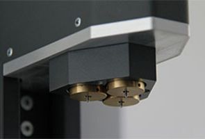 Sensor des Shore-A D3 Nahaufnahme des Sensors